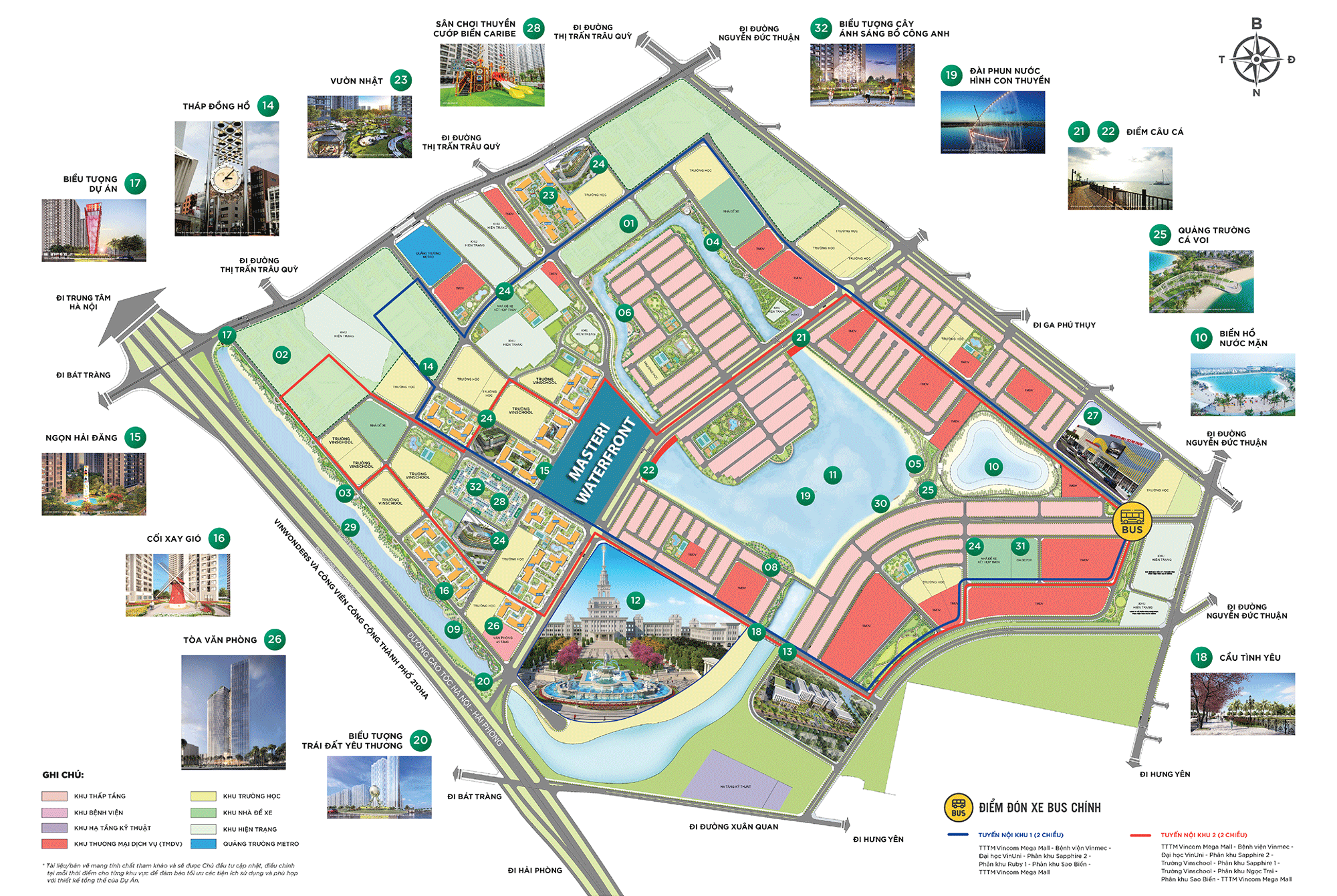 Vị trí trung tâm của Masteri Waterfront Ocean Park vi-tri-masteri-waterfront