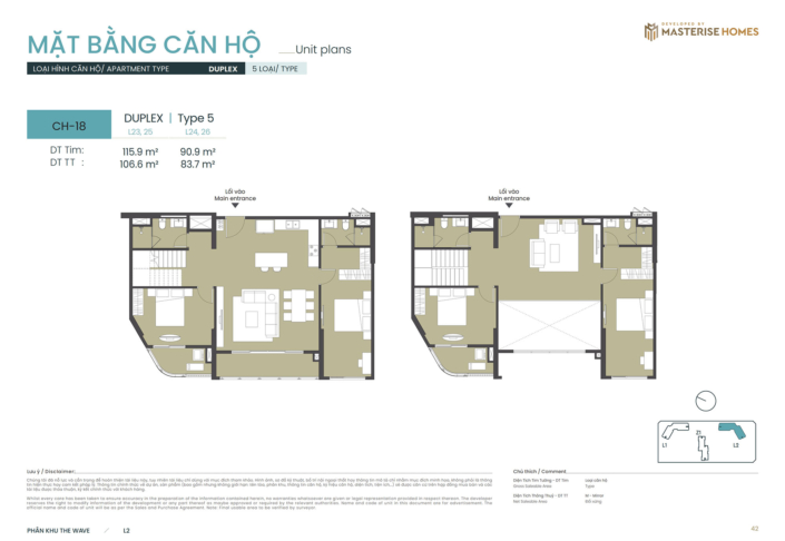 Căn hộ Duplex mẫu 5 Tòa L2 Masteri Grand Coast can-duplex-toa-l2-masteri-grand-coast-5