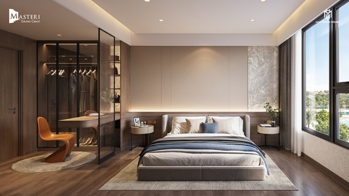 Phòng ngủ căn 2PN Masteri Grand Coast masteri-grand-coast-phong-ngu-can-2pn