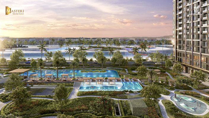 View hồ căn hộ The Wave phan-khu-the-wave-masteri-grand-coast-view-ho